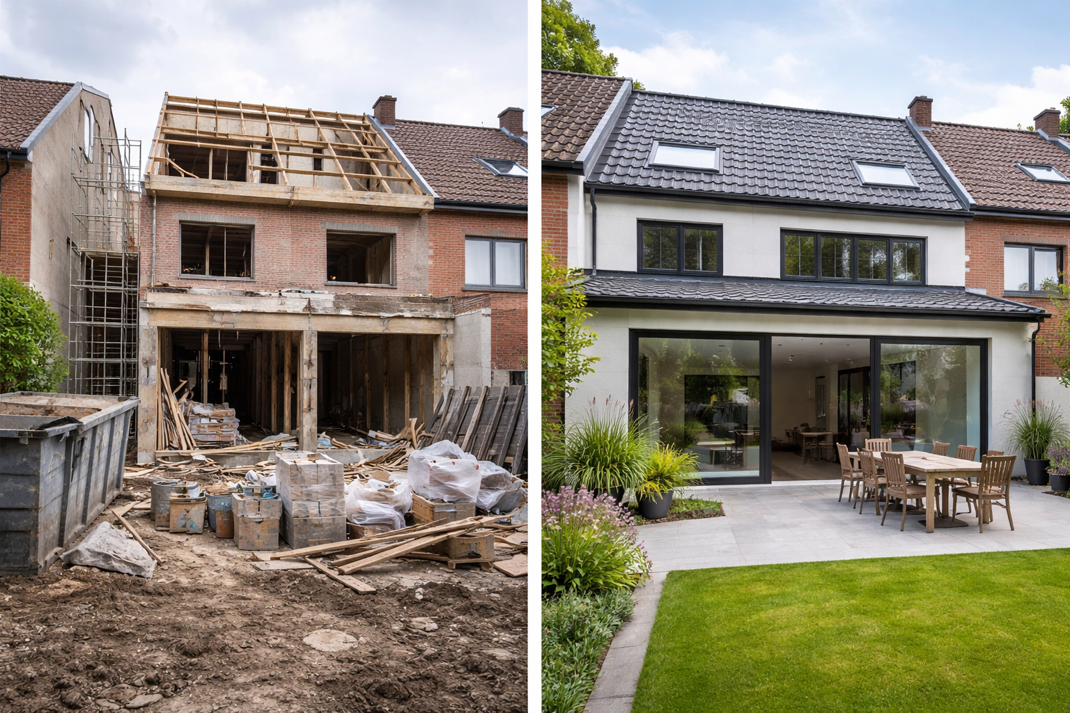 Renovatieproject exterieur